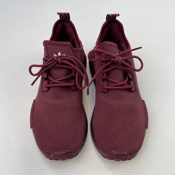 Adidas Shoe Women 8 NMD R1 Victory Crimson Lace Up Low Top Run Gym Sneaker Ex - Picture 3 of 14